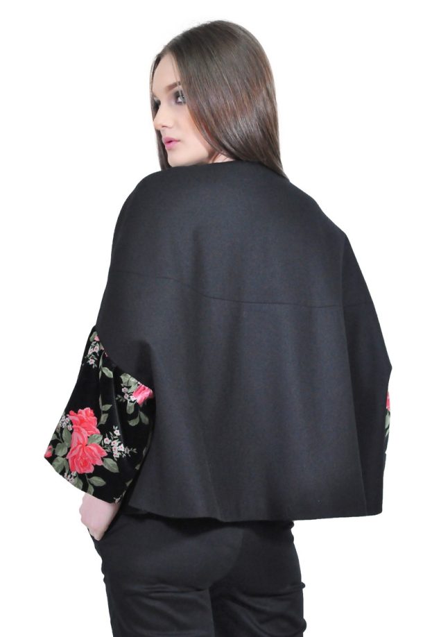 Jacheta neagra eleganta de dama, RVL