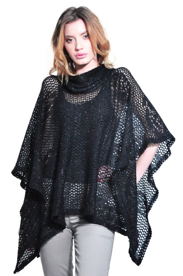 Poncho negru