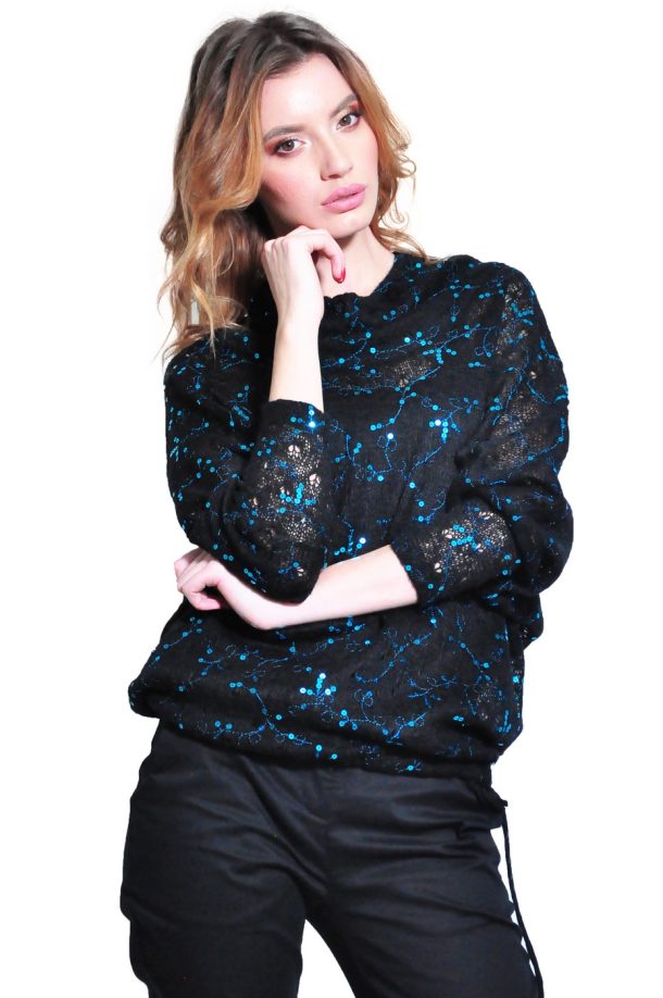 Bluza de dama, negru